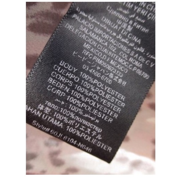 💕spring bebe chiffon twist hem blouse 👚 - Picture 6 of 6